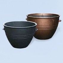 노변시루분 길거리 화단 꽃화분 공원화분 700파이, 고동색