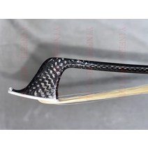가벼운 탄소 섬유 4/4 첼로 보우 브레이드 직조 탄소 섬유 백마 털 에보니 골드 FLEUR DE LIS 개구리