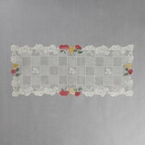 프렌치 레이스 테이블러너 3p 식탁 빈티지러너테이블러너 식탁러너 테이블보 식탁보 북유럽테이블보 북유럽식탁보 레이스테이블러너 빈티지러너 빈티지테이블러, 본상품