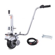 카라반 전동무버 트레일러 캠핑카 이동 견인 12V 350W, 12V 350W 천공된 비접이식
