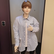 더데이걸 주니어 여아 스트라이프 셔츠