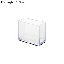 가구부품 부속자재 고무 사각형 직사각형 바닥 보호대 패드 4 개 다리 캡 테이블 발 먼지 커버 양말 파이프 플매트 카펫 러그 가구 수평 조절, [18] 60x60mm  Square, [18] 60x60mm  Square