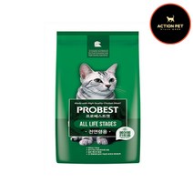 프로베스트 캣 전연령 헤어볼 케어 2kg 고양이 사료