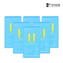 [한미양행]히알루론산 피부 영양제 500mg 6박스 (6개월분)+쇼핑백, 단일속성