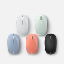 마이크로소프트 Microsoft 블루투스 5.0 마우스 5색, 민트