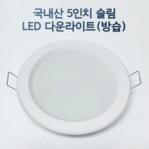 LED 5인치 다운라이트 매립등 매입등 욕실등 화장실등 방습, 전구색, 일반