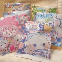 다꾸 도무송 스티커 세트 윰자 랜덤박스 여자아이 선물 조카선물, 2번,3번세트
