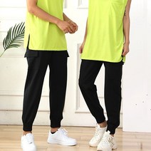 남여 면쭈리원단 카고 트레이닝팬츠