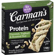 Carman's Protein Muesli Bars 코코넛 요거트 구운 견과류 200g, 1개