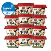 동원양반죽 야채죽 285g (12개), 단품
