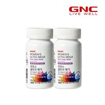 [GNC] 우먼스 원데일리멀티비타민 앤 미네랄 60정 x2