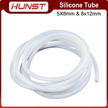 워터펌프 정량 미니 기름 HUNST 실리콘 튜브 8x12mm 5x8mm 물 파이프 유연한 호스 센서 및 펌프 냉각기 레이저 튜브., 10 meter