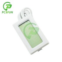 TPM-10 LCD 디지털 온도계 습도계 온도 센서 2m 케이블 조절기 날씨 측정기, 화이트
