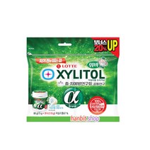 롯데 자일리톨 알파 리필 88g(73g+15g) 6개
