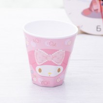 멜라민 컵 파티 플라스틱 일회용 보틀 스타일 내 멜로디 귀여운 수지 크리 에이 티브 워터 구강 식기 소녀 선물, 카와이 컵디