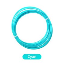 3D프린터필라멘트 GOHIGH-3D 펜 리lls PCL 필라멘트 5 M 1 봉지 색 재료 소모품 어린이 장난감 액세서리용, 10 Cyan 5 M 1 Bag