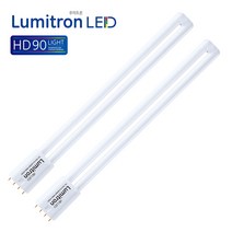 [천삼백케이] [루미트론] 루미트론 HD LED FPL 형광등 19W 주광색 x 2개입, HD LED 19W(FPL32W/36W대체), 주광색(하얀빛)