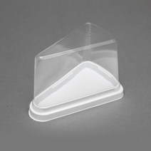 조각케이크 케이스(삼각 화이트) 고 100개, 1개