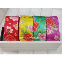 4cm폭 꽃나비 한복원단 리본/배씨머리핀만들기재료/상품권봉투장식/폐백용품포장장식/캔들장식, 화이트