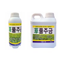 잡초제거제 잔디제초제 잡초 잔디밭 제초제 1L 2L, 제초제 2L