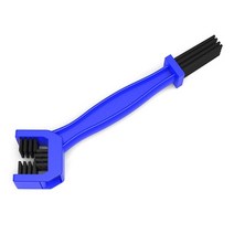 세차 청소오토바이 산악 자전거 스쿠터 더블 엔드 체인 청소 브러시 사이클 도구, 02 blue