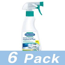 닥터베크만 주방 클리너 기름때 제거제 Dr. Beckmann Kuchen-Reiniger Hygiene Fett 500Ml 6개
