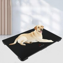 대형견 강아지 체중계 대형 최대 100kg 65X45cm, FREE, 블랙 B20 (100kg)