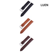 LUEN 가데카 시계 줄 18mm 가죽 남성 남자 여성 여자 가정 매장 업소 용품 셀프 교체 다용도 스트랩