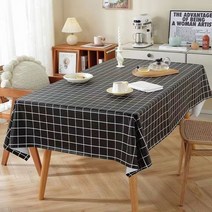 식탁보 테이블 천 직사각형 가구 홈 탑, 없음, 1.M11-1 - 35