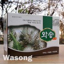 자연선물 신비의 약초 와송즙 100ml x 60p 1박스 국내산 100% 생와송 청정지역 자연주의 무첨가 농장 직배송