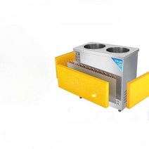 냉면 육수통 2구 업소용 냉장 식혜 동치미 슬러시기계, 대형 싱글 배럴(74L)