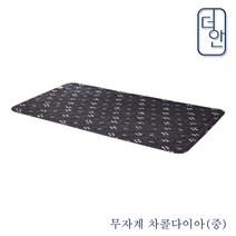 무자계 차콜다이아 100x180 온열매트 휴대용전기요