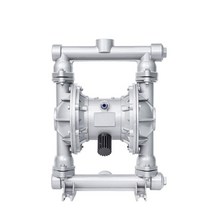 공압다이어프램 알루미늄 주철 스텐 부식방지 에어펌프 QBY25/40, QBY 25 / 과불화펌프 PVDF+F46