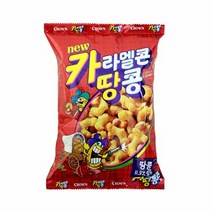 크라운 카라멜콘 땅콩, 72g, 16개입