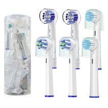 (6개입 실속팩 진공포장) 바른이케어 오랄비 전동칫솔모 호환 리필모 전동칫솔 칫솔모 EB20 EB50 EB60, 6개