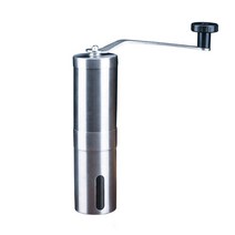 제분기 양념분쇄기 독일 자동 곡물분쇄기 휴대용 수동 스테인레스 스틸 세라믹 커피 그라인더 조절 가능한, 01 1pcs