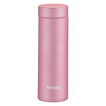 TIGER [항균 가공] Tiger Thermos Water Bottle Screw Mug Heat Isulat Cold 300ml 홈 텀블러 사용 가능한 장미 핑크 MMP-K030PE, 상품명참조, 1ml