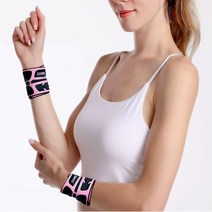 AOLIKES 얇은 손목보호대(7930) 2개1세트, 핑크(2개1세트)