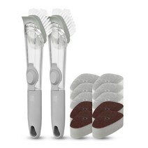 깔끔대장 눌러뽕 세제브러쉬, 2세트
