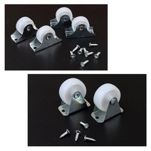 [풀리줄리] DIY 바퀴 의자 부품 공구통 수레 가구 캐스터 청소기 카트 구루마 장롱 이동 운반, 02 / 옵션_대형(2P)