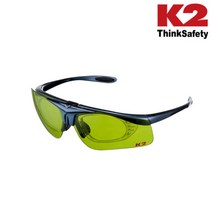 K2 세이프티 보안경 KP-103B 산업용 안전 고글, 그린