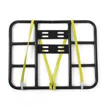 평면형 오토바이 자전거 짐받이(+스트랩) 자전거랙, 단품