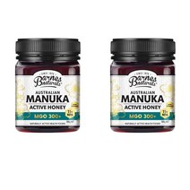 [호주직구] Barnes Naturals 바네스내추럴스 호주 마누카 꿀 MGO 300+ 500g 2팩 Australian Manuka Honey
