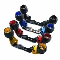 바이커스 NMAX125 15이상 XMAX300 CNC 머플러 슬라이더 더블, 실버