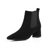 가죽워커 청키 싱글 리얼가죽 하이힐 디커부츠코디 워커부츠 앵클 빅사이즈여성부츠 4143 2308927529