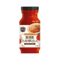 CJ제일제당 백설 토마토 파스타 스파게티소스, 610g, 6개