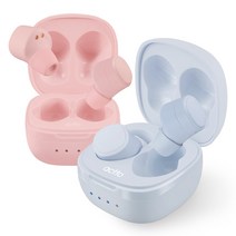 엑토 미니 블루투스 완전무선 이어버드 이어폰, TWS-14블루, 블루