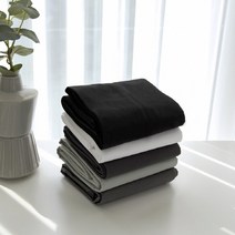 대폭면20수원단 모노톤 워싱광목, 차콜