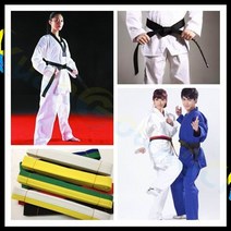 연습용 격파 판미트 110.23 인치 무술 가라데 유도 태권도 전문 벨트 유도 주짓수, 레드220cm