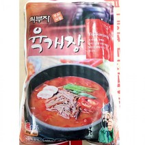조리 간단 최부자 육개장 장터 600g x5개 간편식 즉석 육개장/육게장/즉석육개장/간편조리/즉석식품탕류/간편식/간식/나홀로족/즉석조리식품, 단일 수량